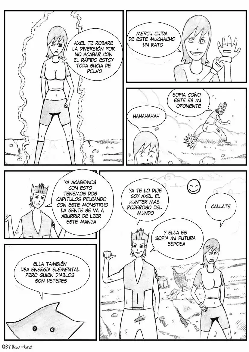 Raw Hand capítulo 39, página 38