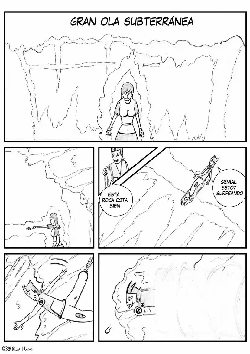 Raw Hand capítulo 39, página 40
