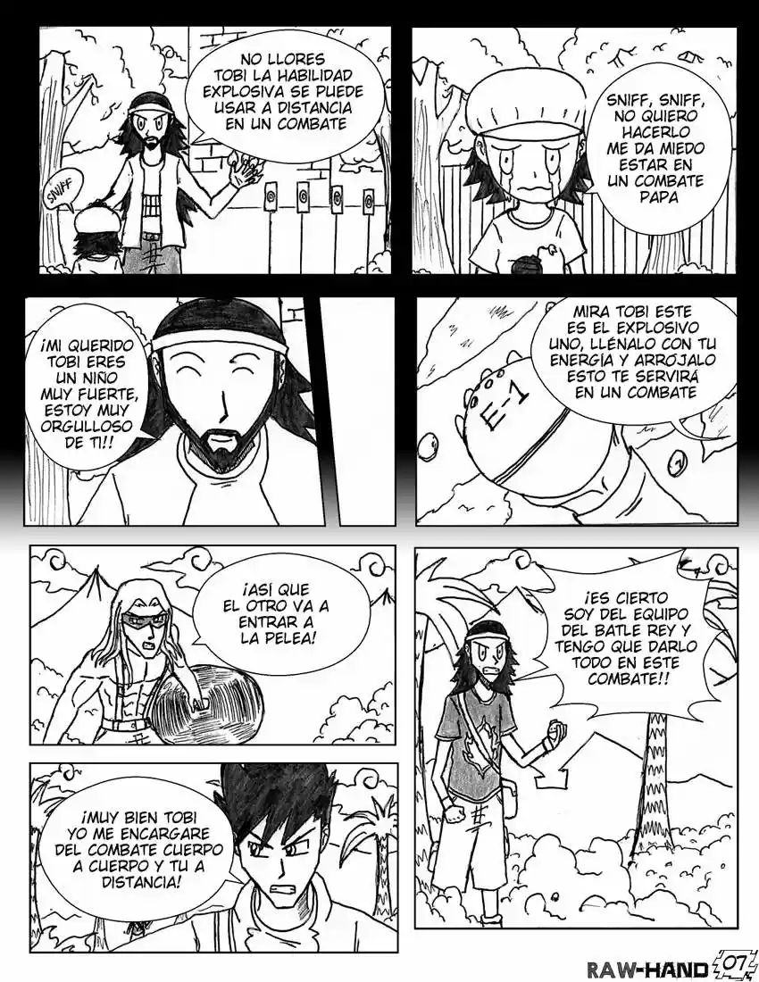 Raw Hand capítulo 40, página 9