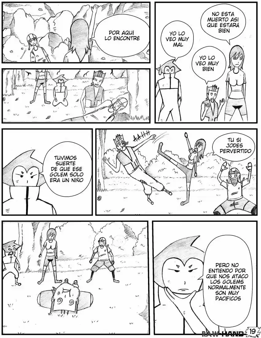 Raw Hand capítulo 41, página 21