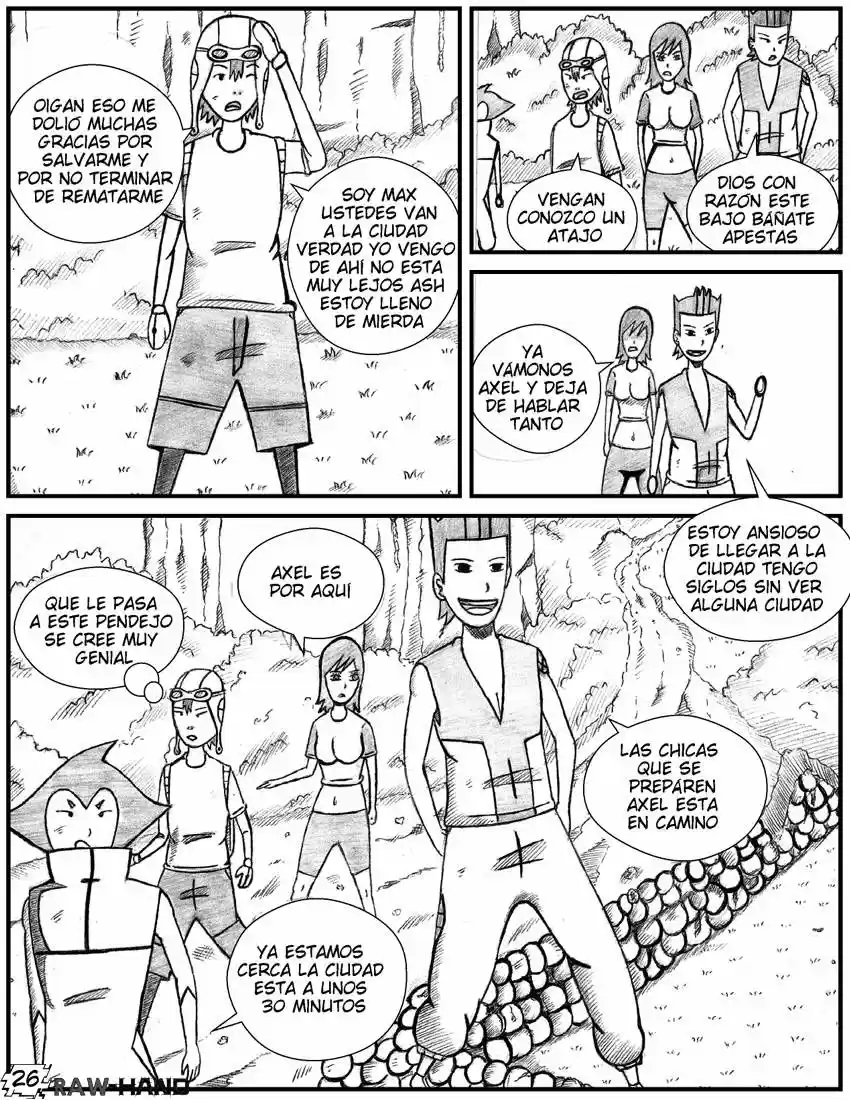 Raw Hand capítulo 41, página 28