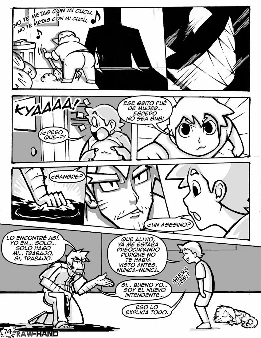 Raw Hand capítulo 41, página 76
