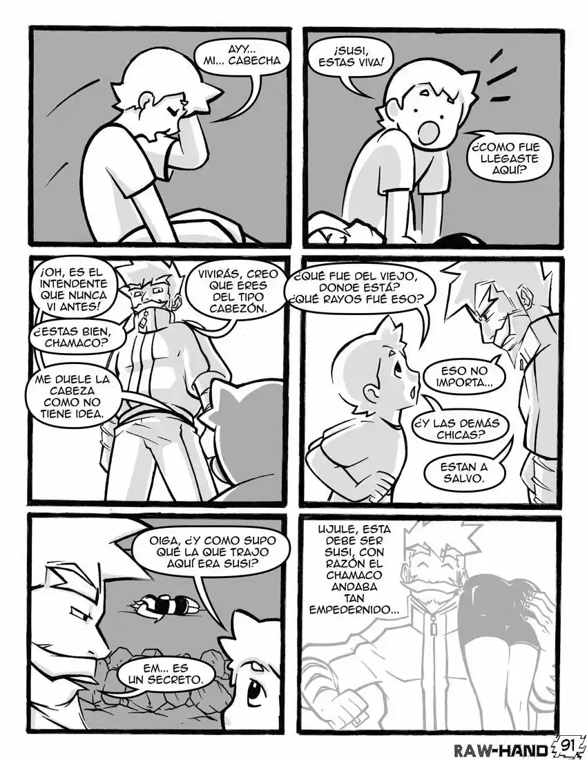 Raw Hand capítulo 41, página 93