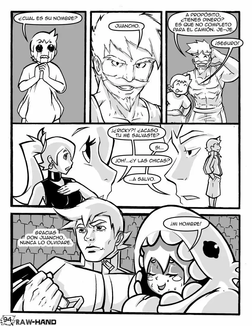Raw Hand capítulo 41, página 96
