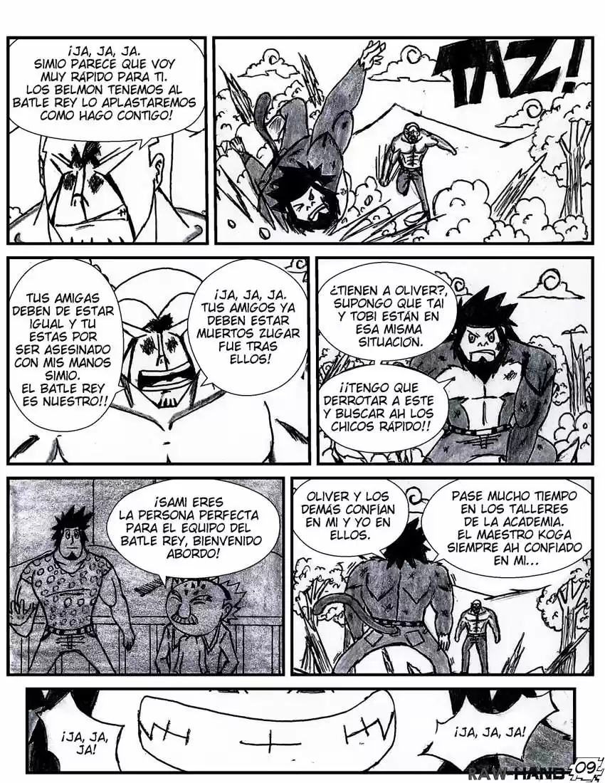 Raw Hand capítulo 43, página 11