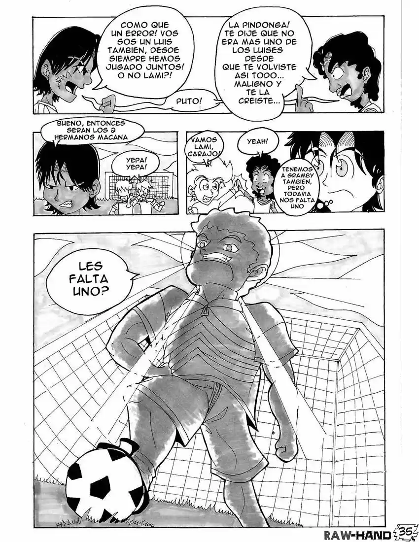 Raw Hand capítulo 43, página 36