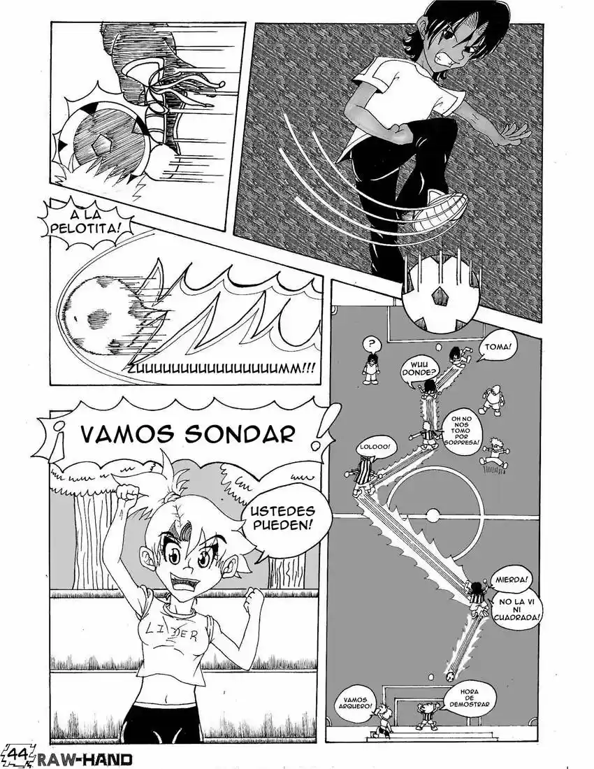Raw Hand capítulo 43, página 45