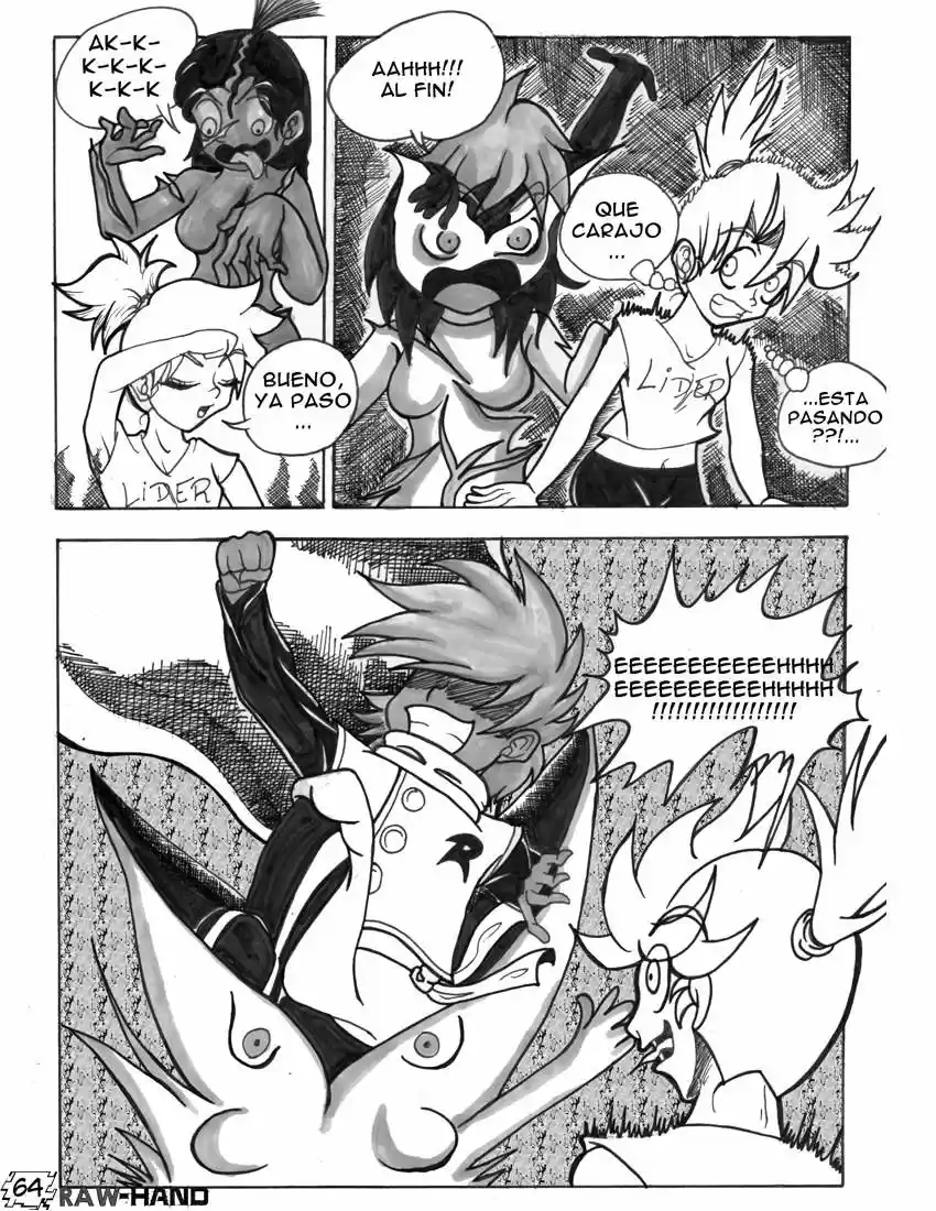 Raw Hand capítulo 44, página 64