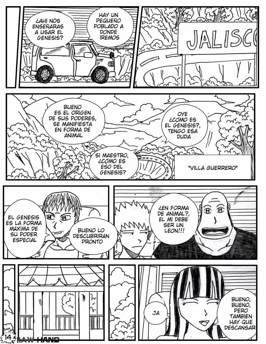 Raw Hand capítulo 49, página 16
