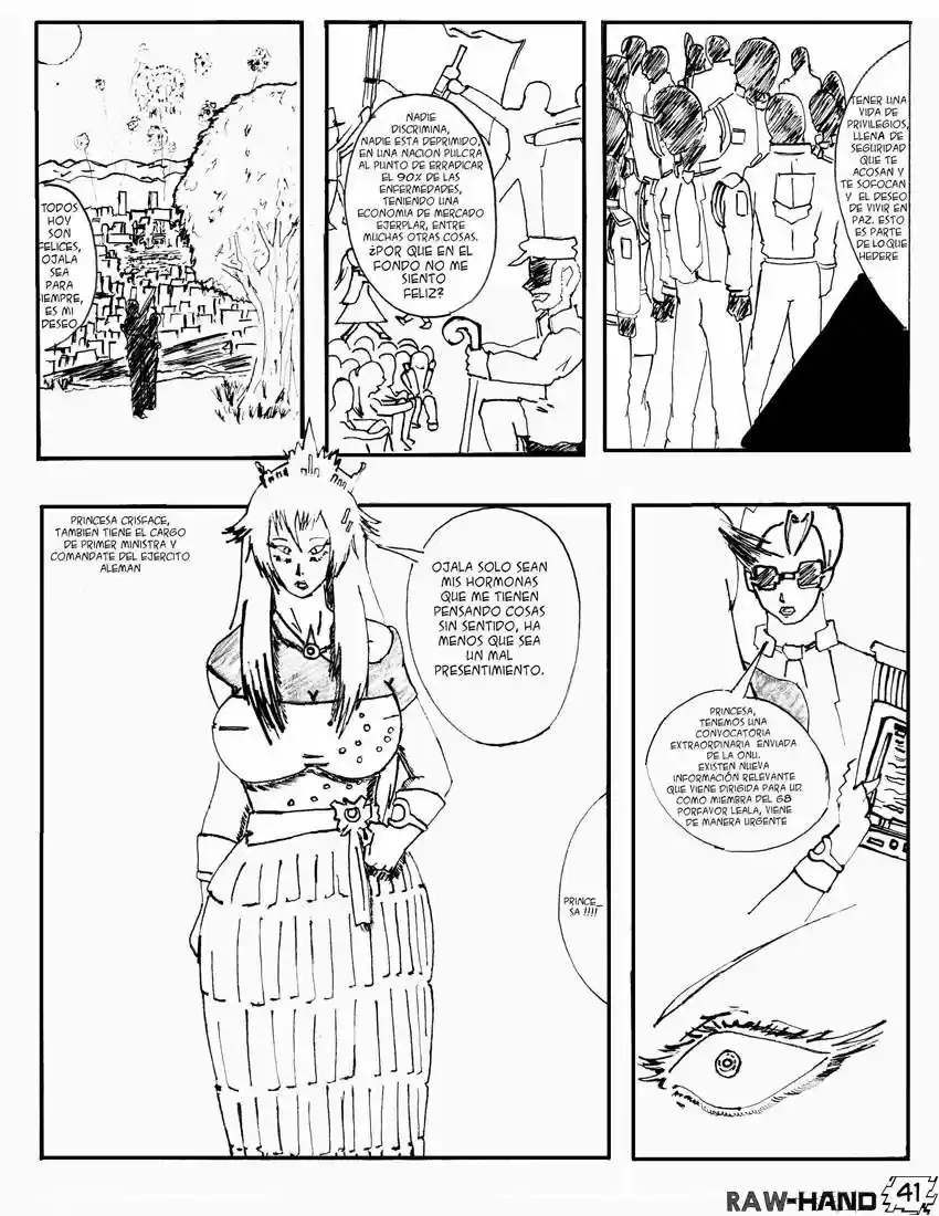 Raw Hand capítulo 51, página 42