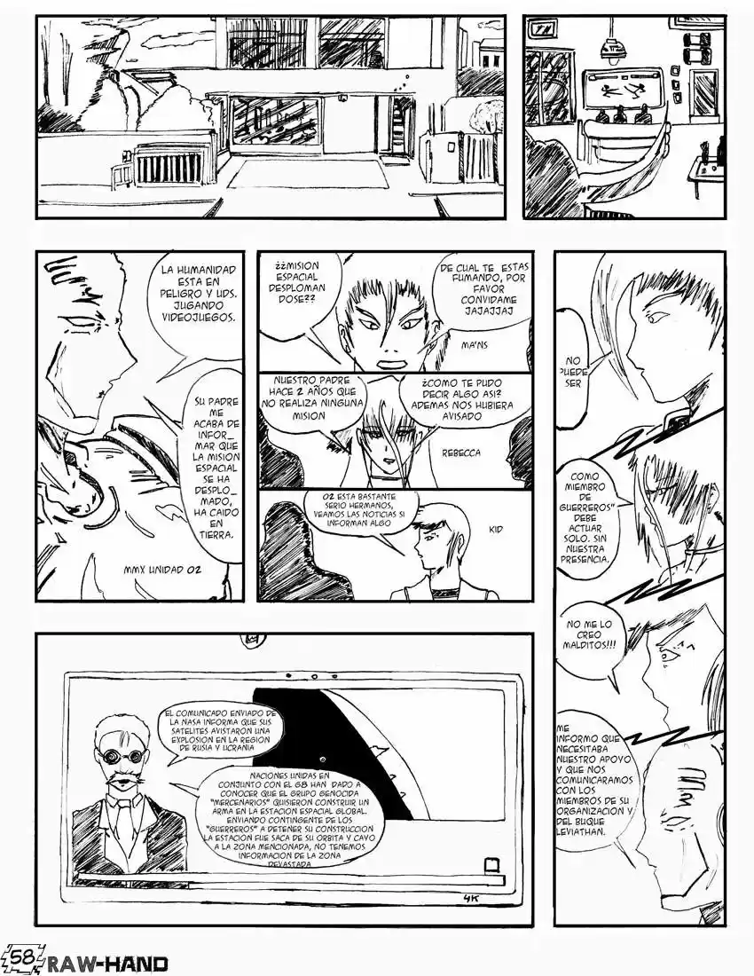 Raw Hand capítulo 51, página 59