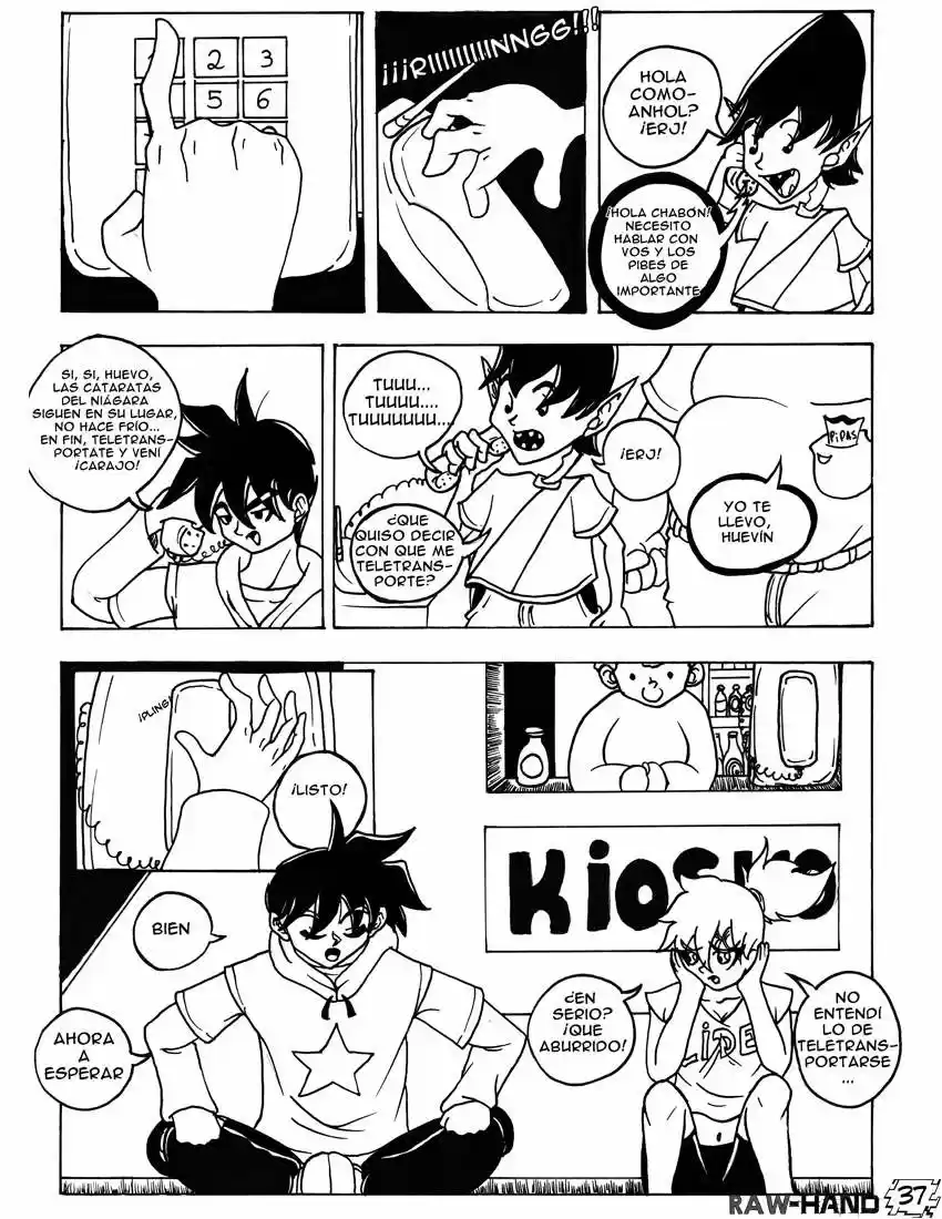 Raw Hand capítulo 52, página 37