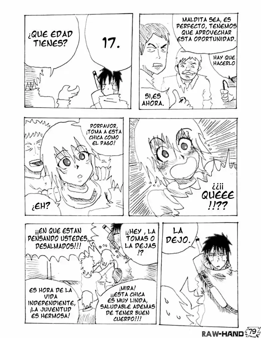 Raw Hand capítulo 52, página 79