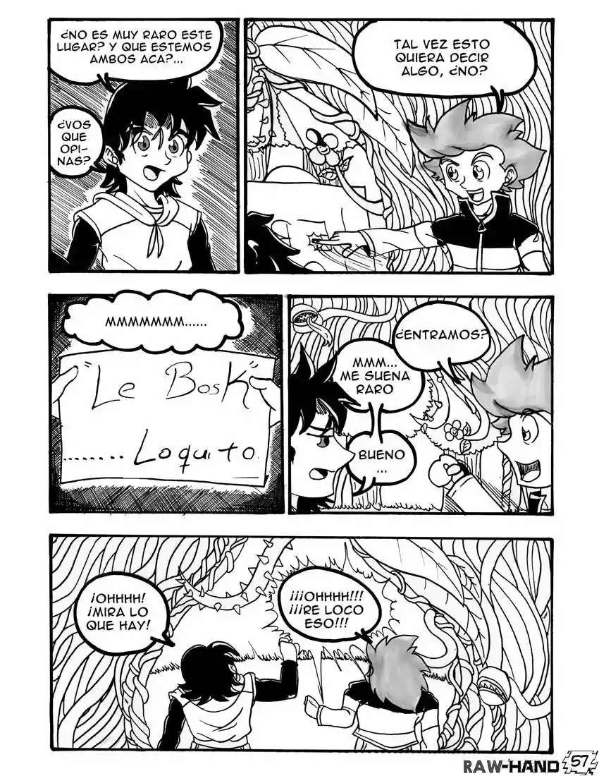 Raw Hand capítulo 53, página 58