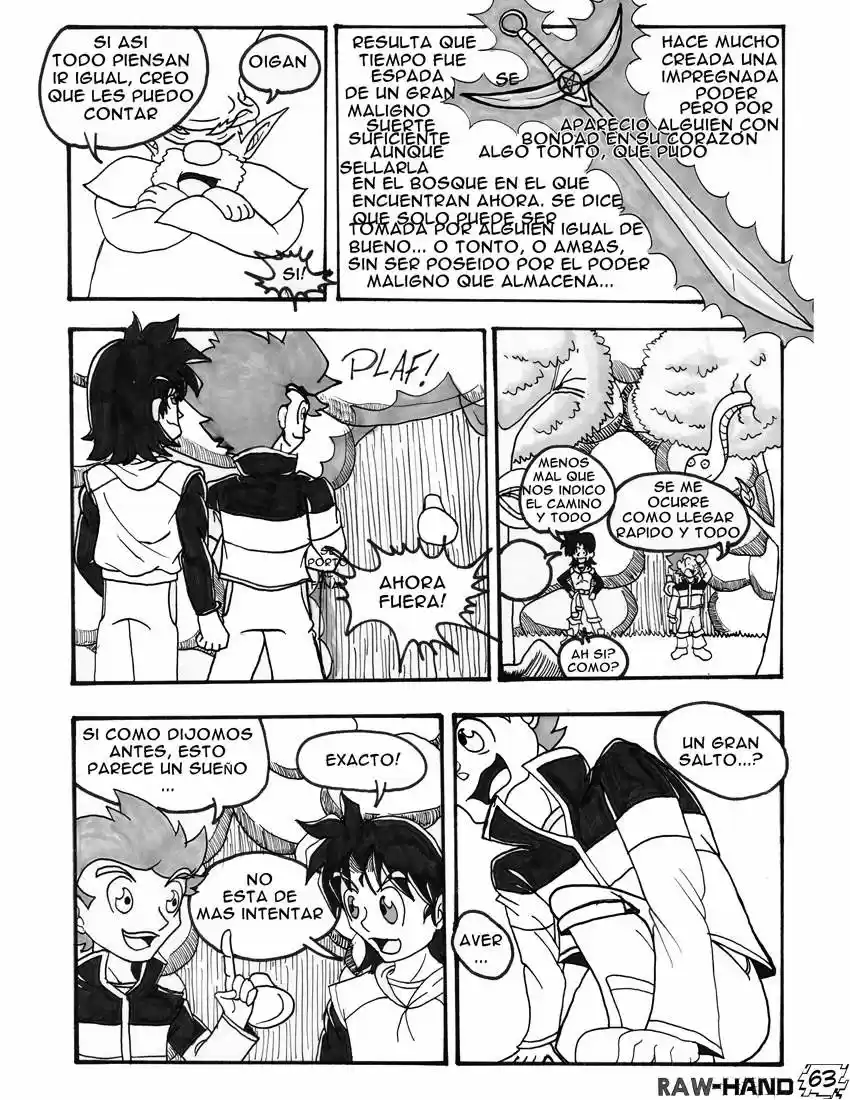 Raw Hand capítulo 53, página 64