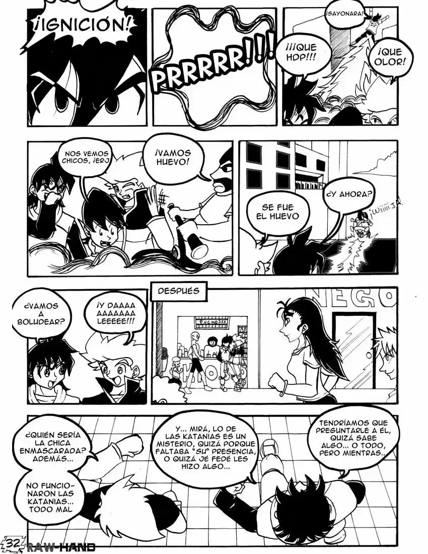 Raw Hand capítulo 54, página 33