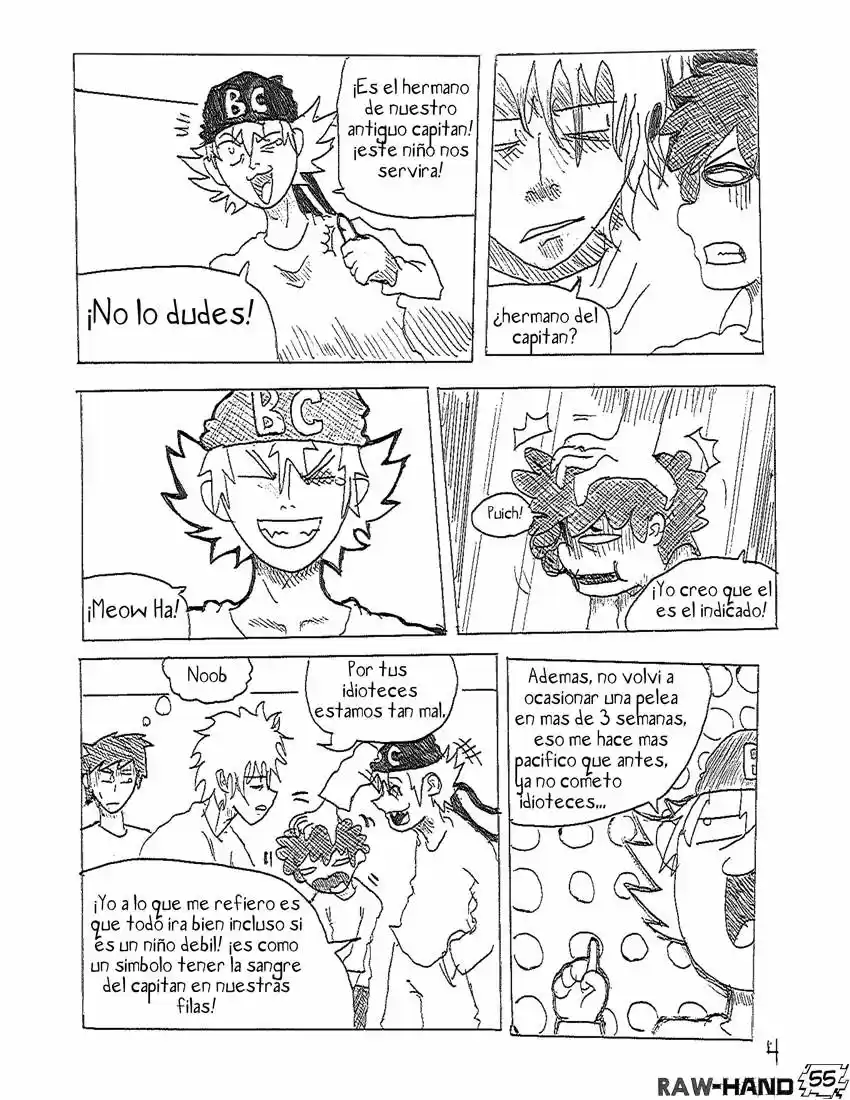 Raw Hand capítulo 54, página 56