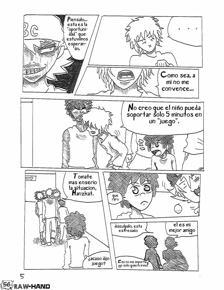 Raw Hand capítulo 54, página 57