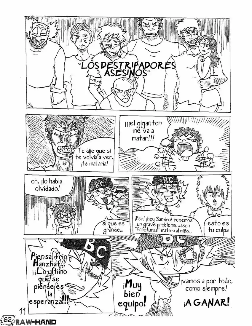Raw Hand capítulo 54, página 63