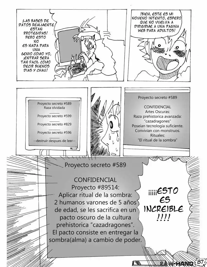 Raw Hand capítulo 54, página 88