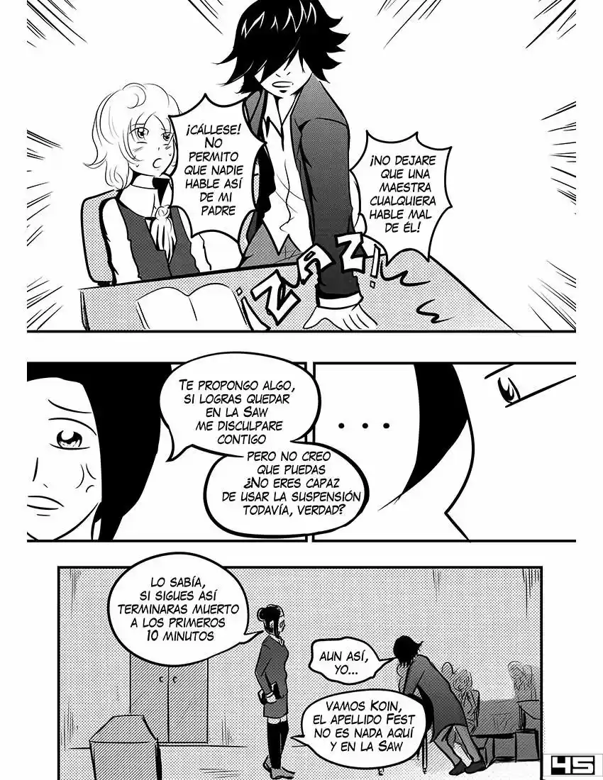 Raw Hand capítulo 58, página 45