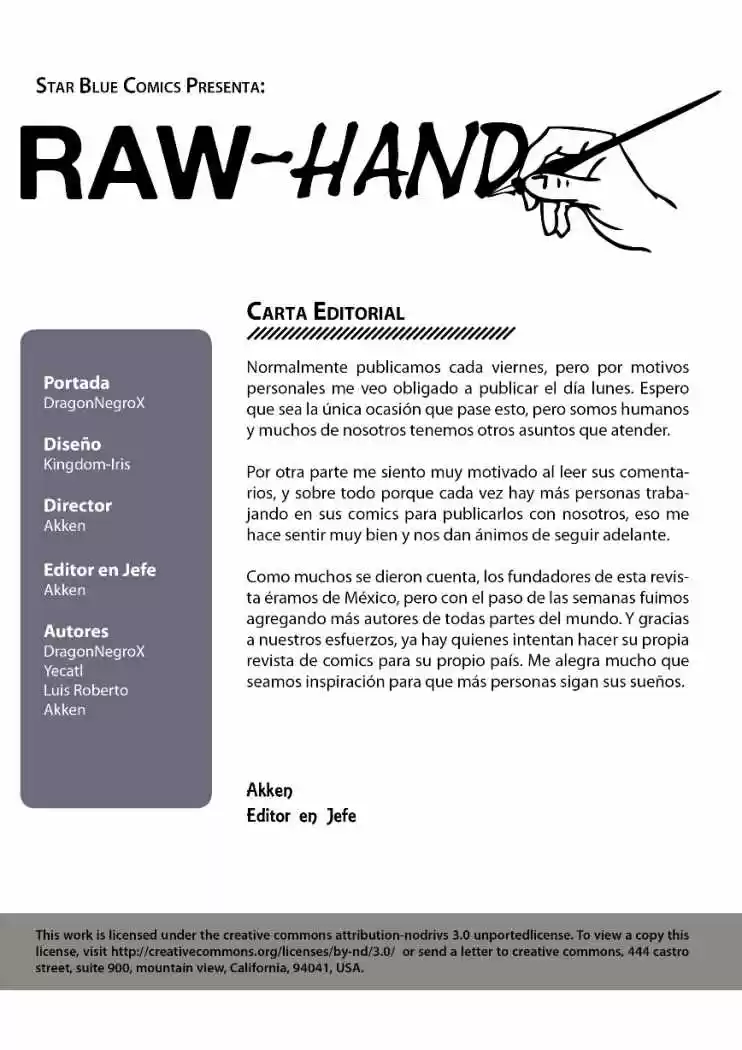 Raw Hand capítulo 6, página 2
