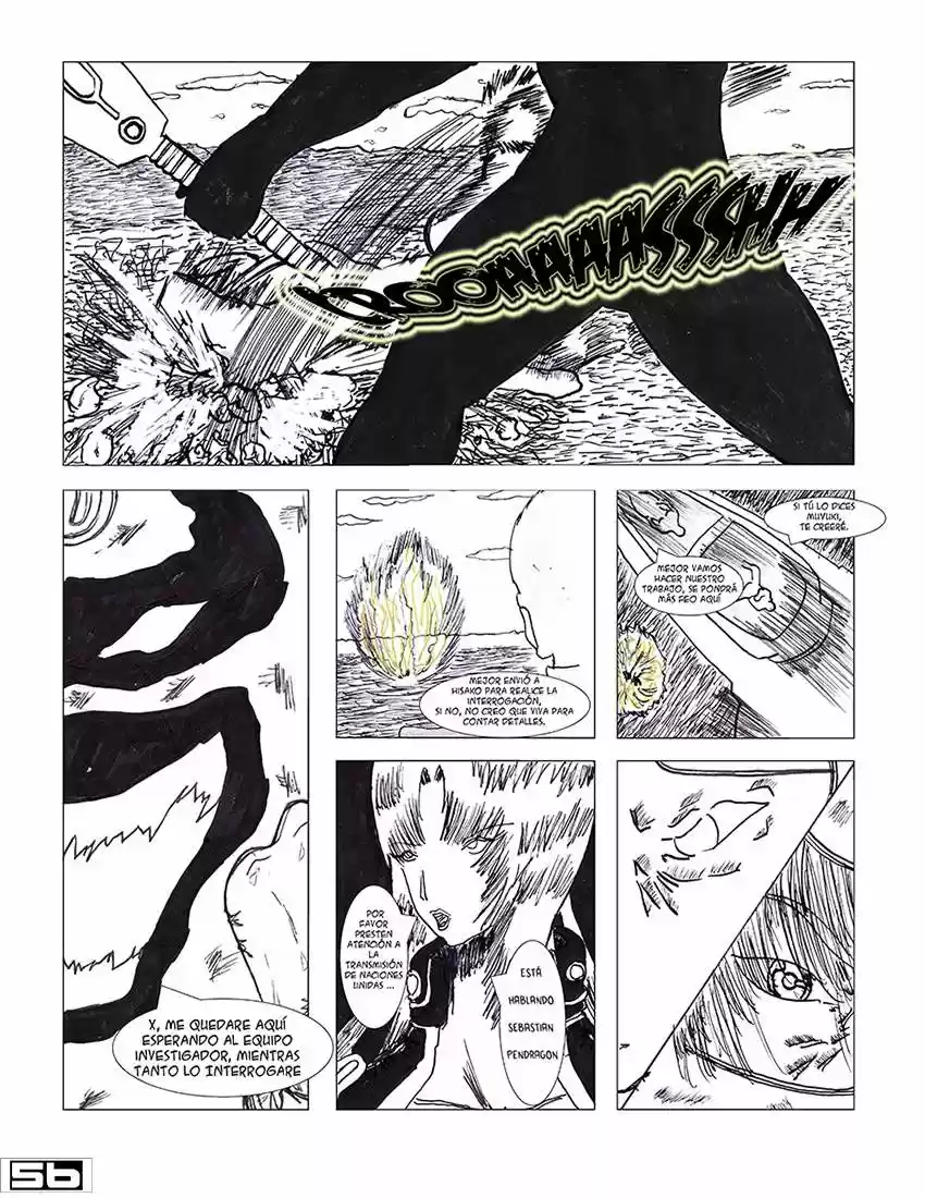 Raw Hand capítulo 61, página 55
