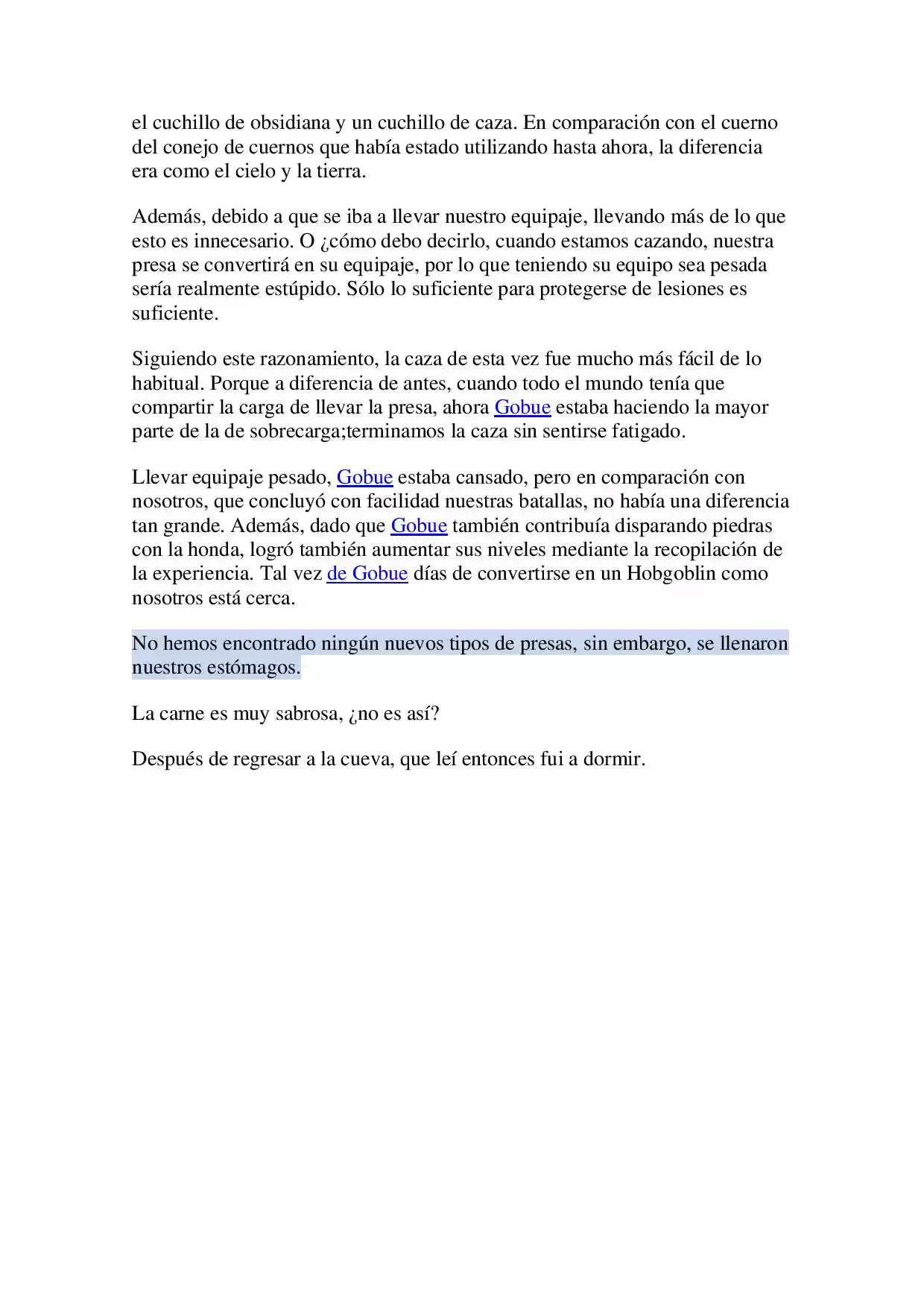 Re:Monster (Novela) capítulo 21, página 3