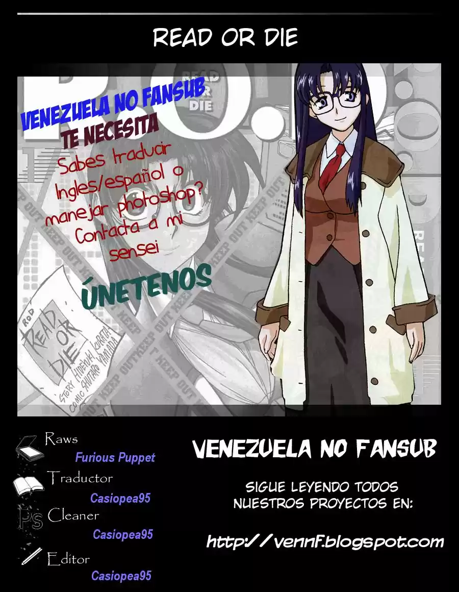 Read Or Die capítulo 13, página 1
