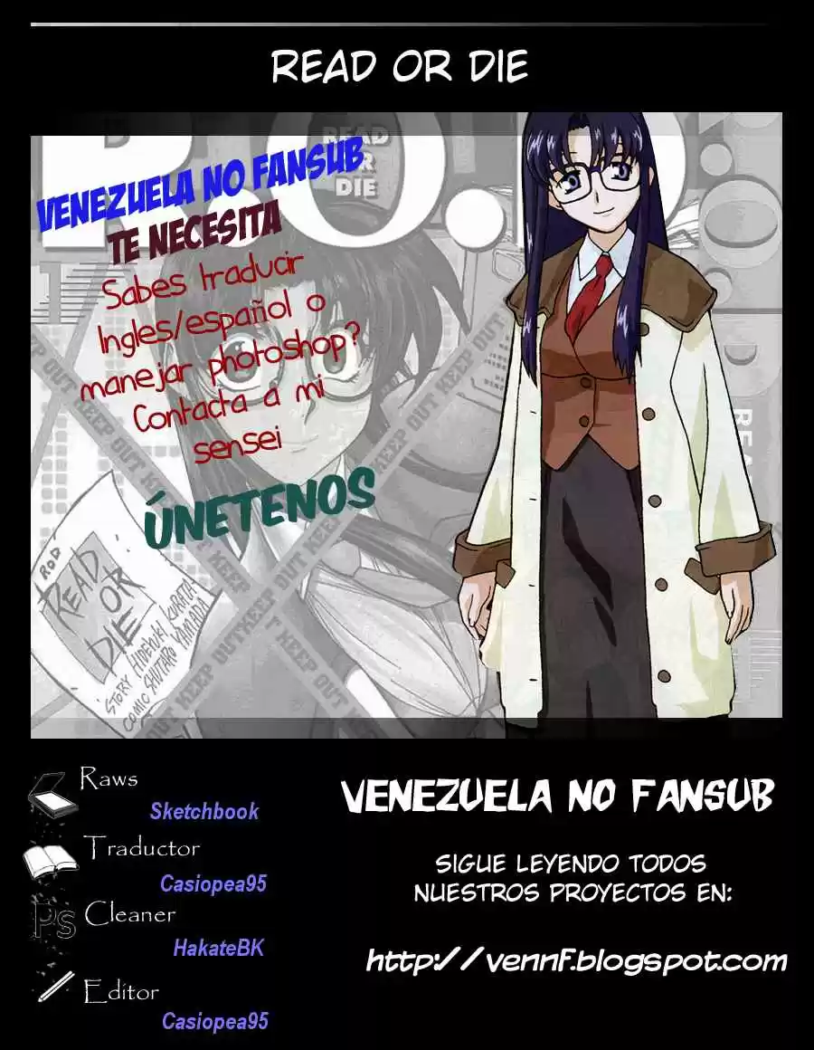 Read Or Die capítulo 8, página 1
