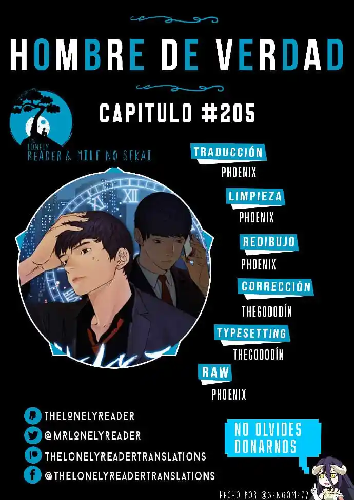 Real Man capítulo 205, página 1