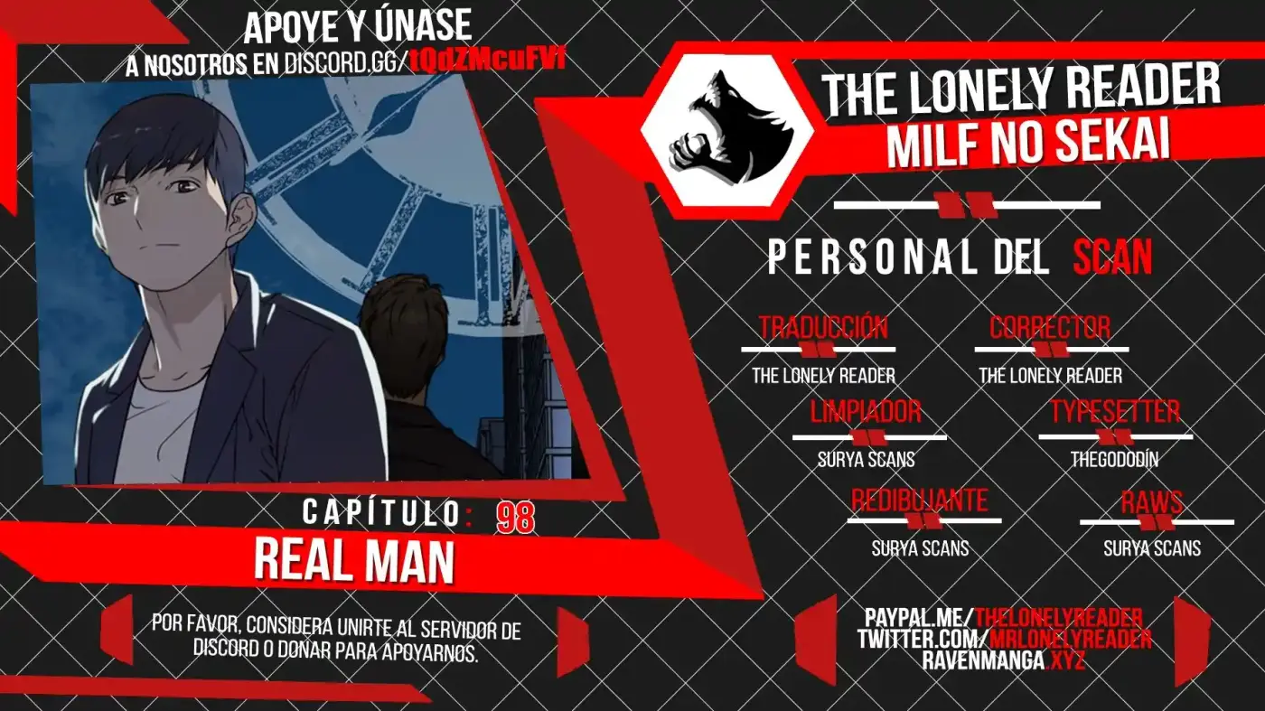 Real Man capítulo 98, página 1