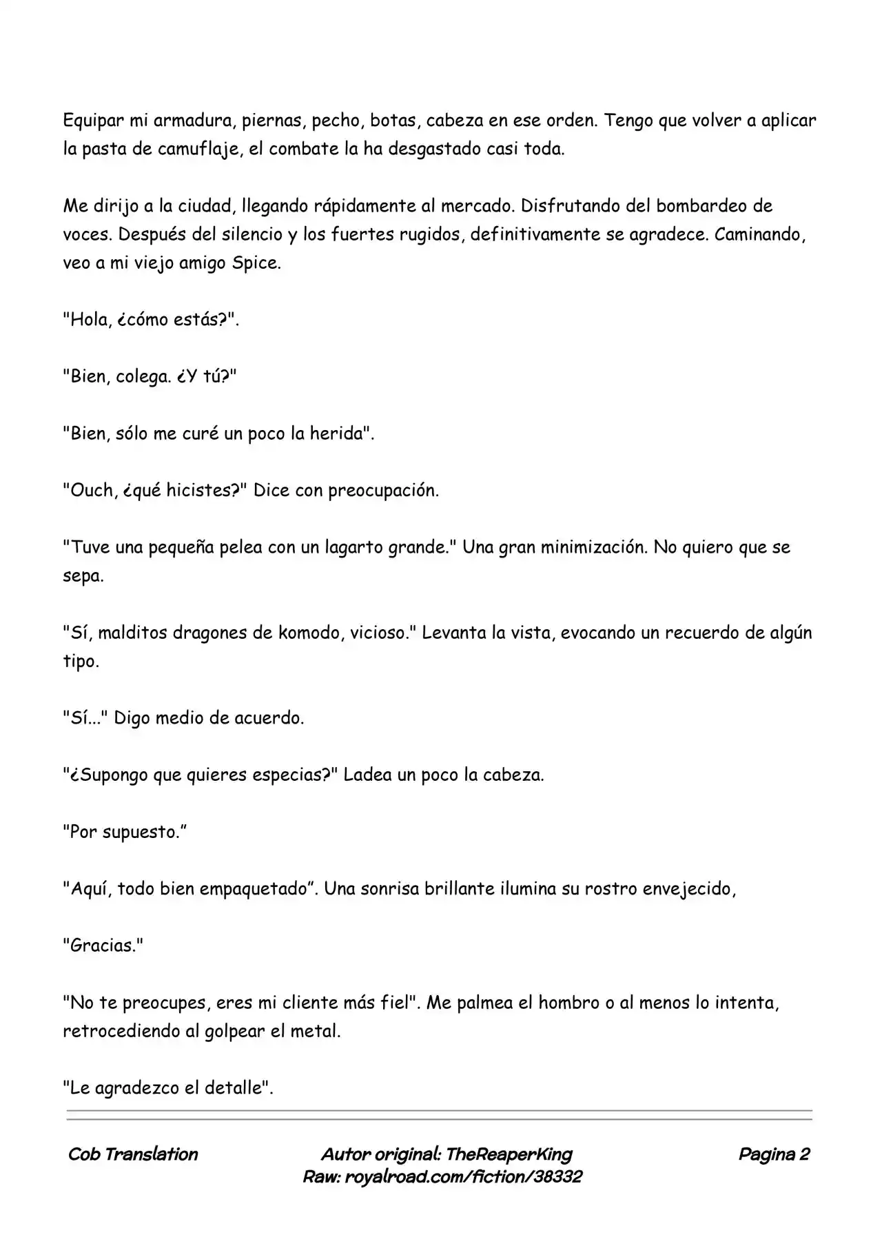 Realidad De Minecraft (Novela) capítulo 113, página 2