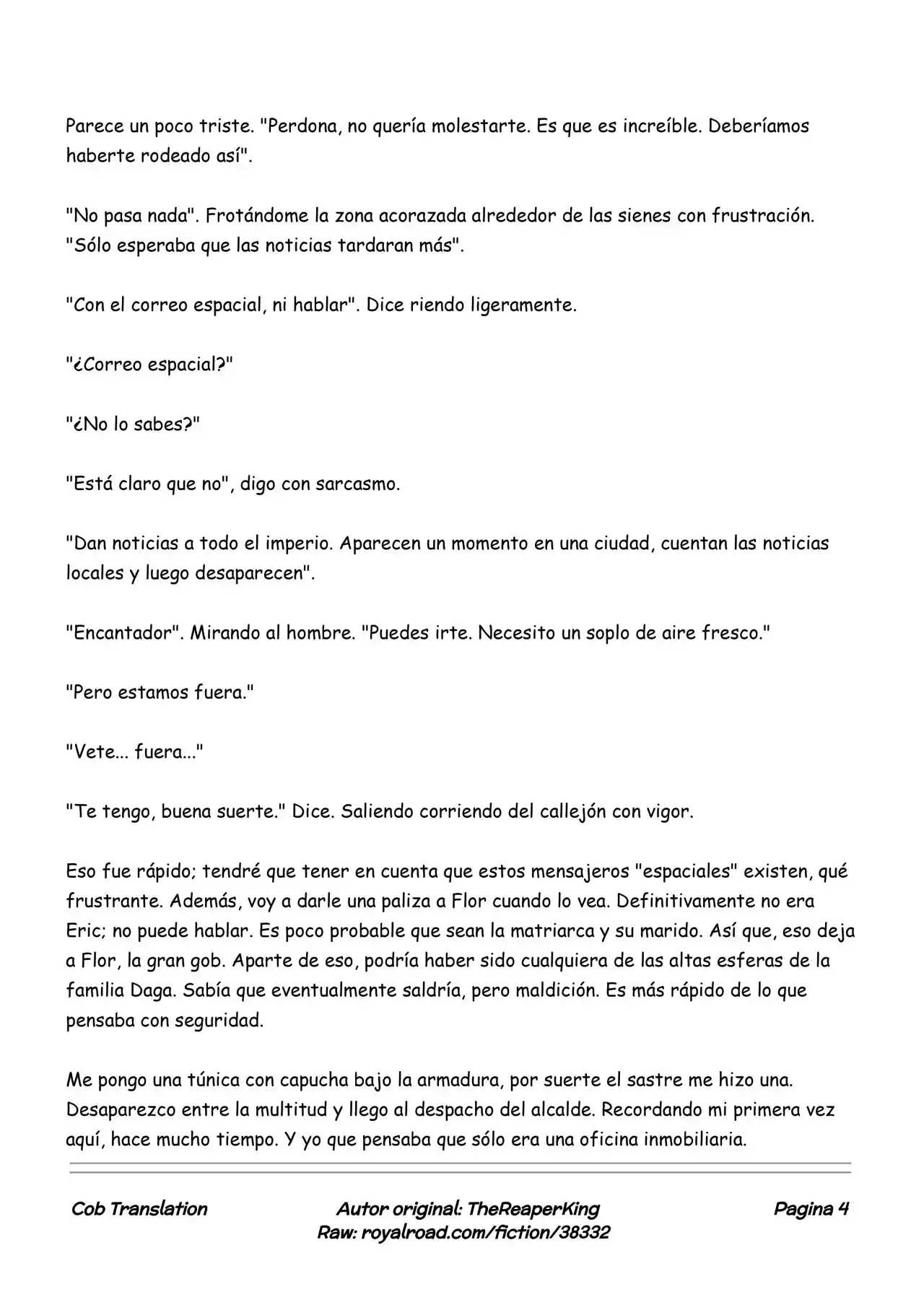 Realidad De Minecraft (Novela) capítulo 113, página 4