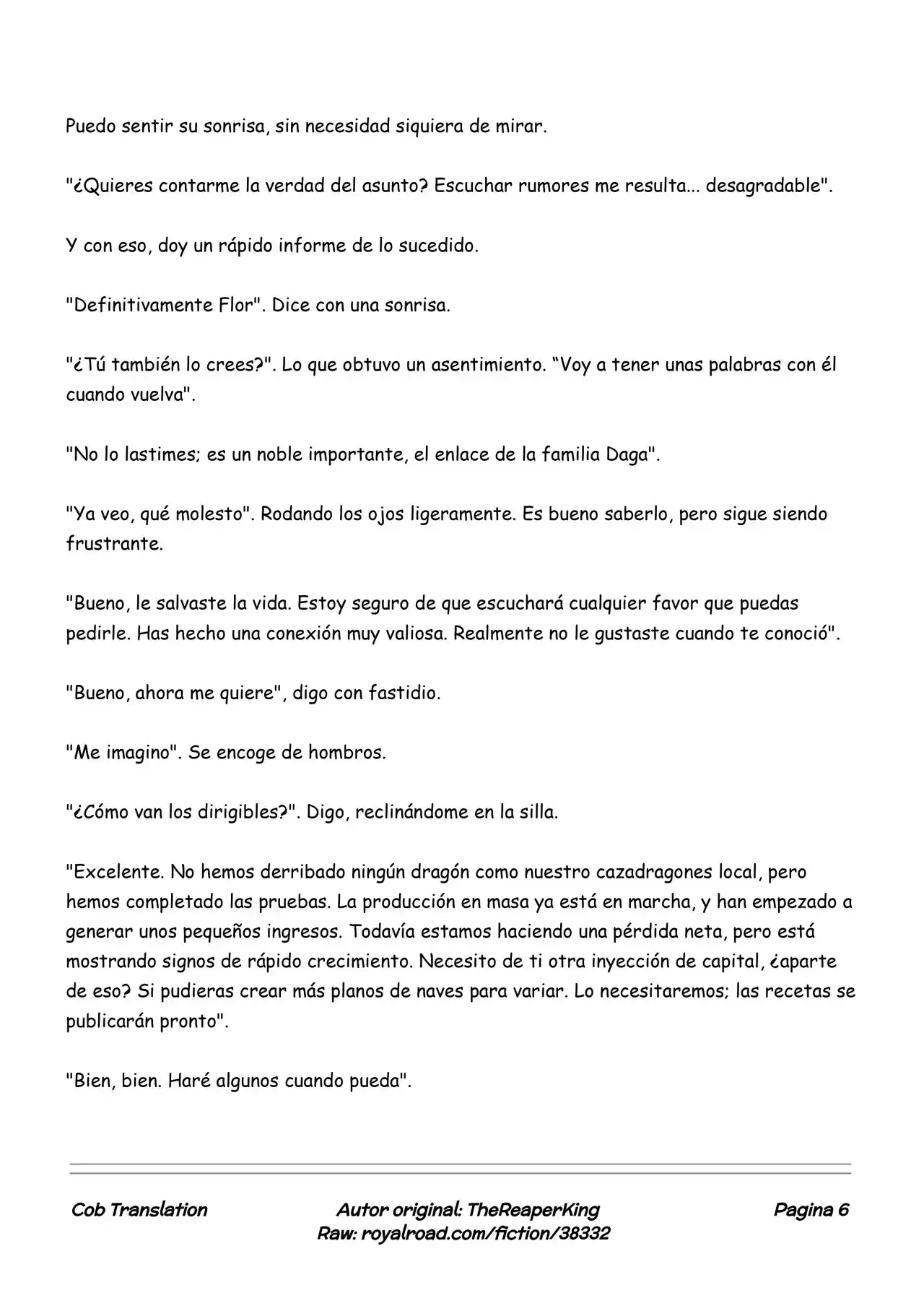 Realidad De Minecraft (Novela) capítulo 113, página 6