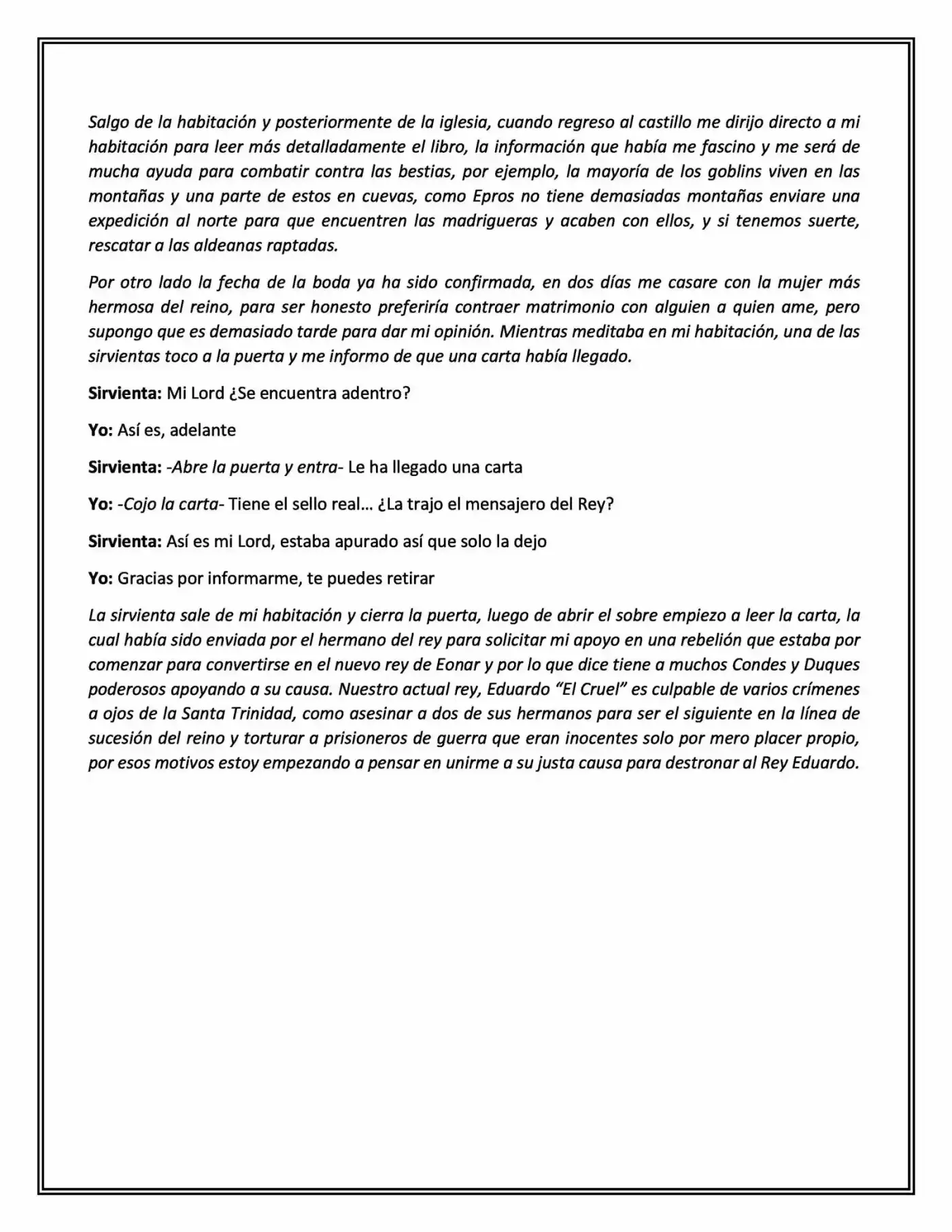Realms (Novela) capítulo 2, página 6