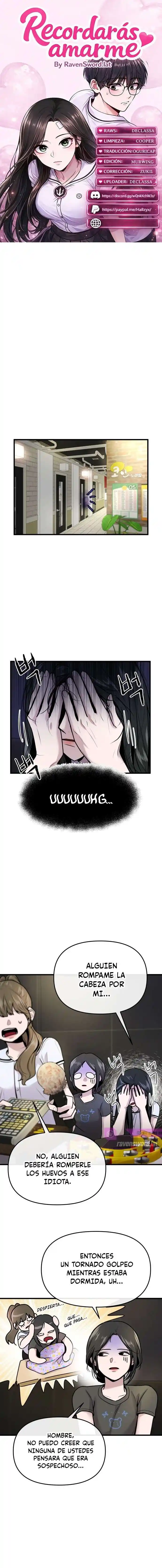 Recordaras Amarme capítulo 13, página 1