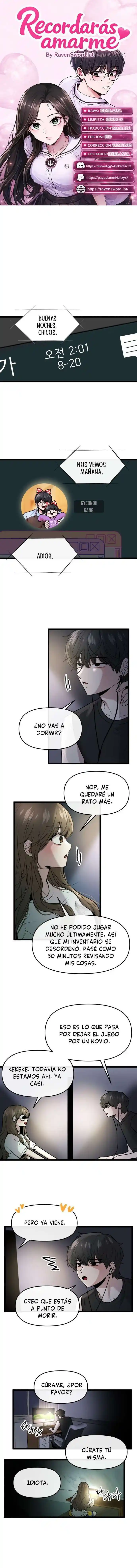 Recordaras Amarme capítulo 79, página 1