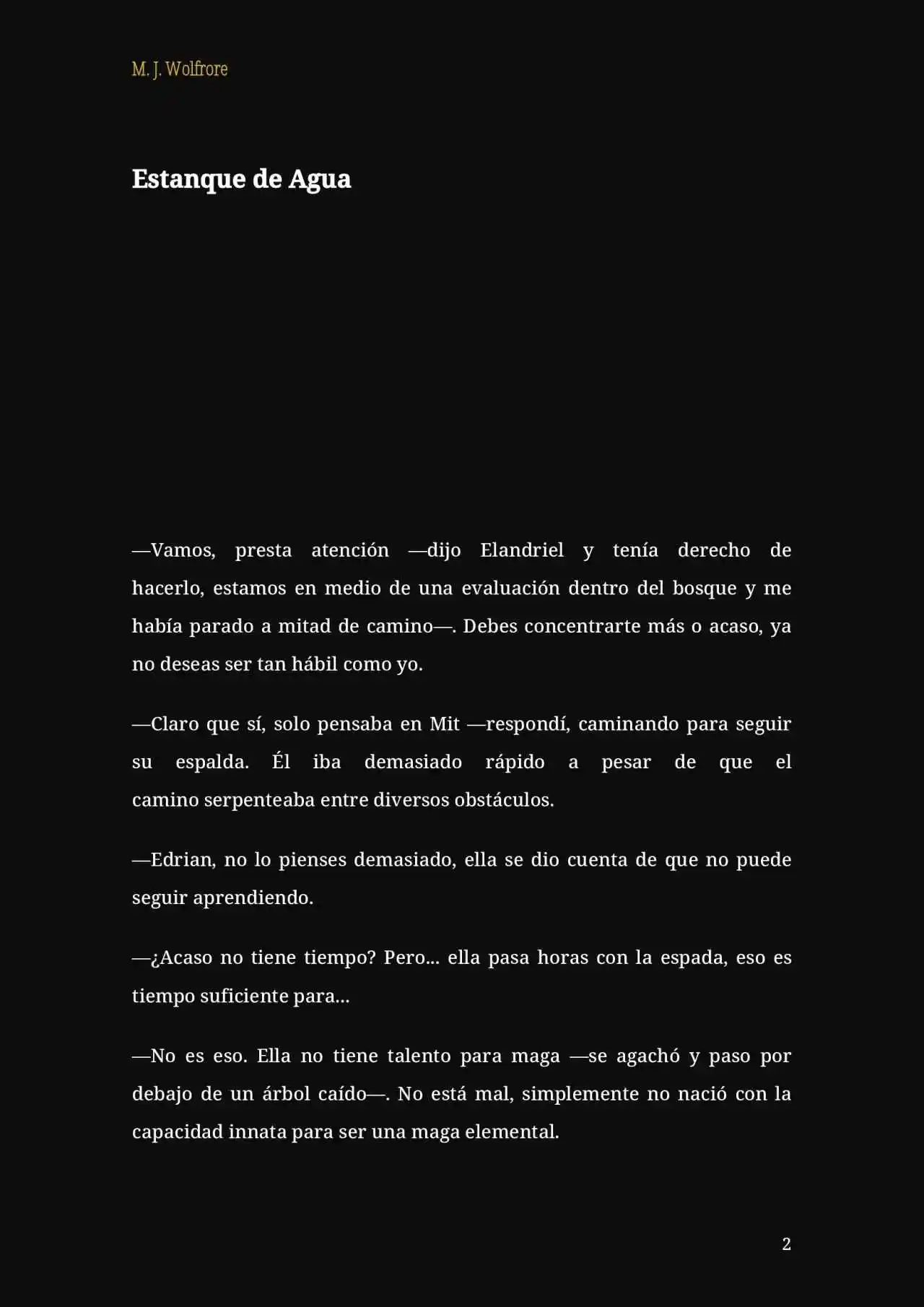 RENACE (Novela) capítulo 13, página 3