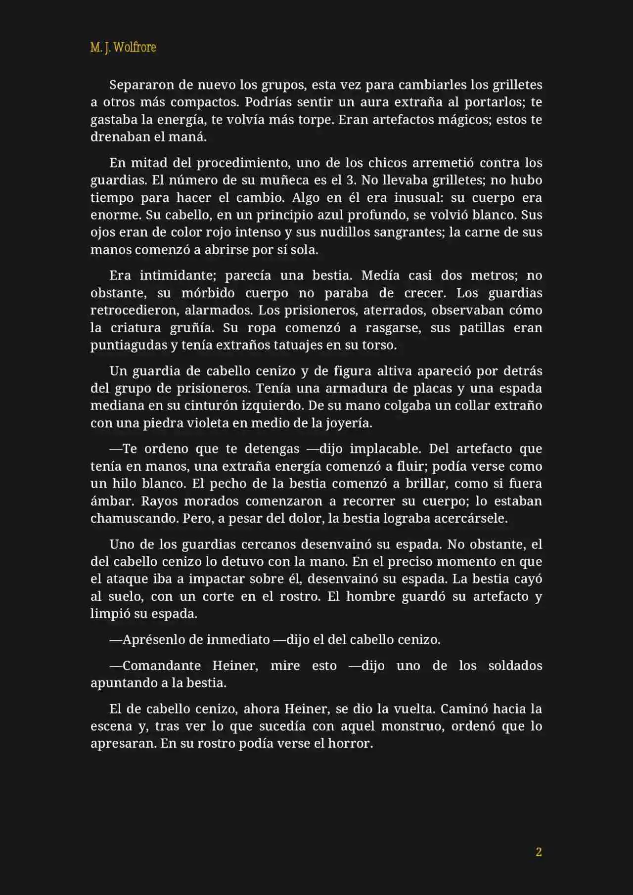 RENACE (Novela) capítulo 21, página 3
