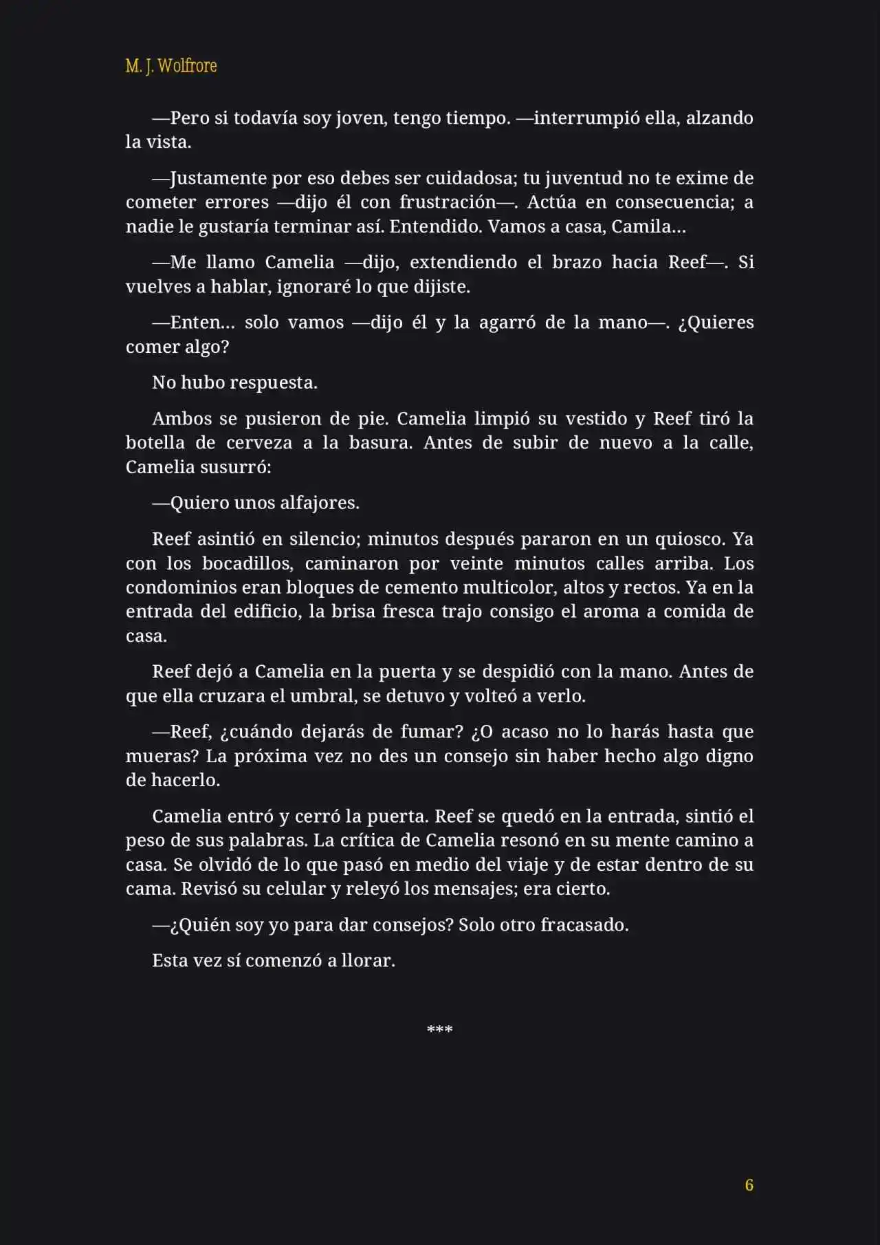 RENACE (Novela) capítulo 21, página 7