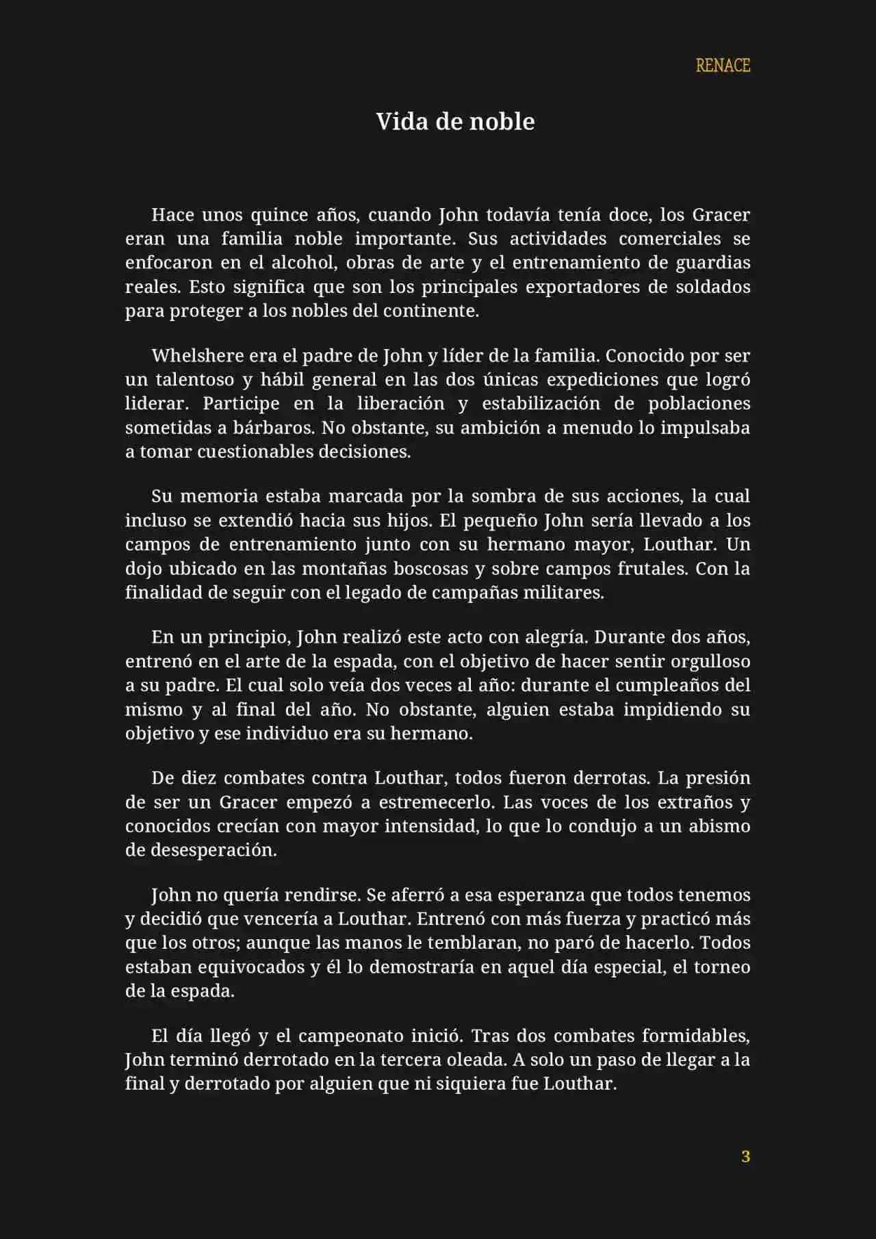RENACE (Novela) capítulo 22, página 5