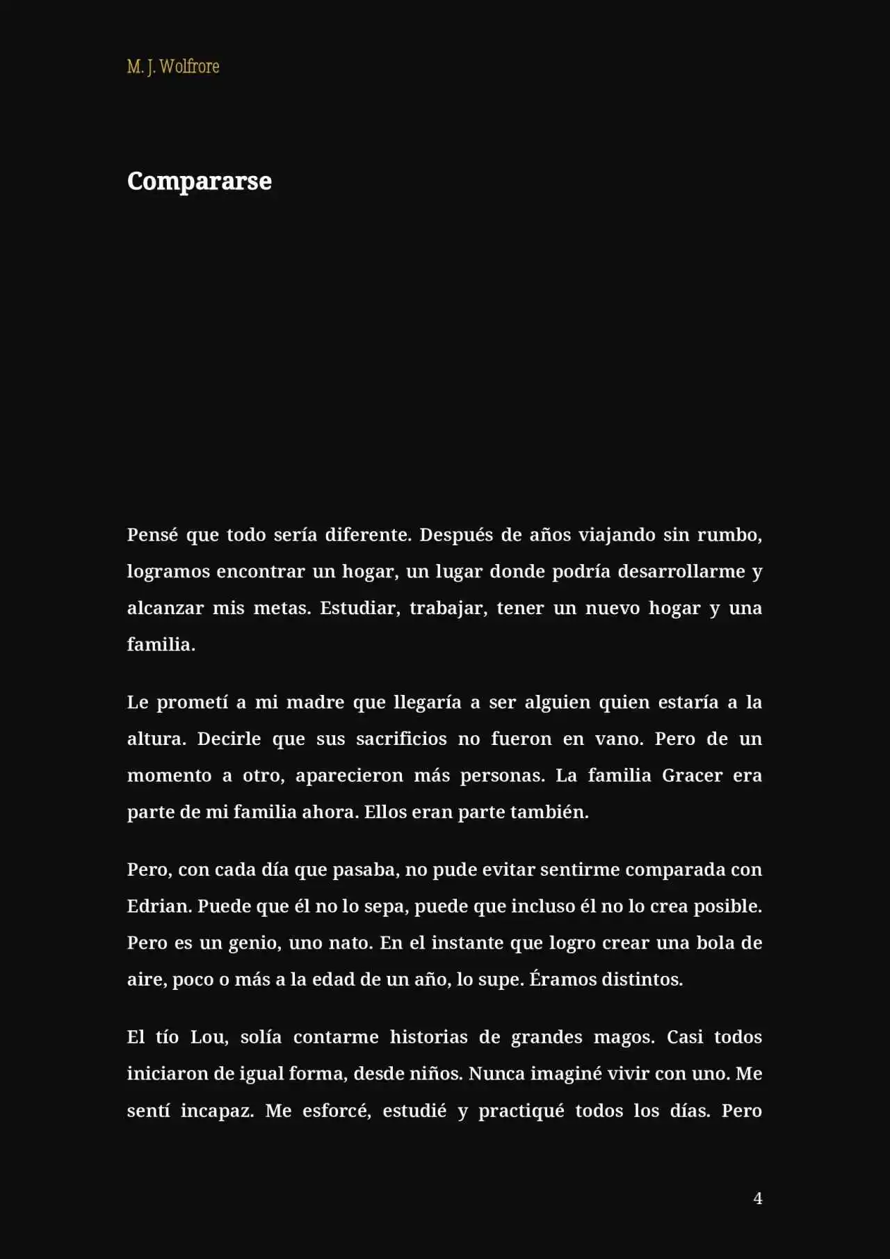 RENACE (Novela) capítulo 7, página 5