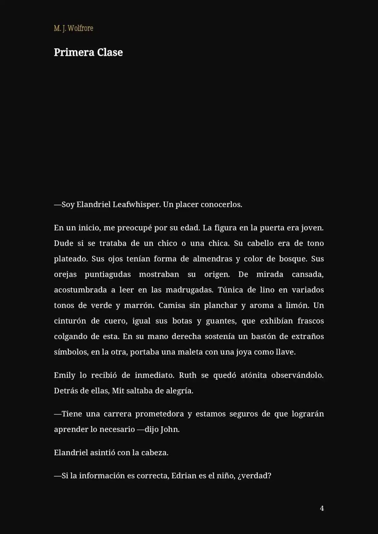 RENACE (Novela) capítulo 8, página 5
