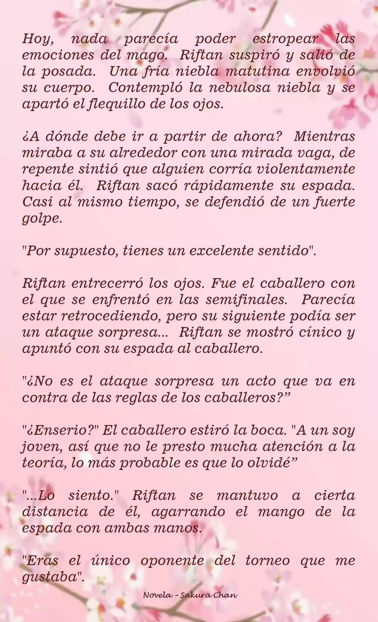 RIFTAN CALYPSE (Novela) capítulo 21, página 5