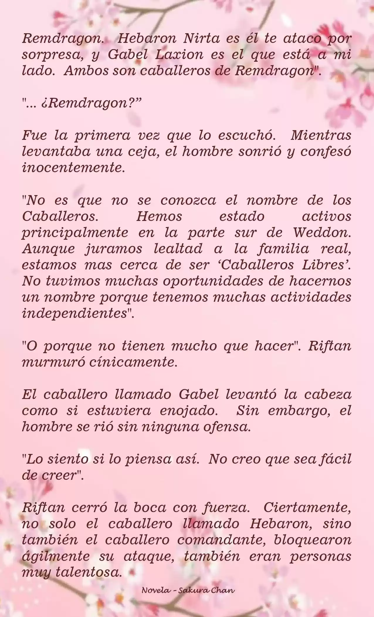 RIFTAN CALYPSE (Novela) capítulo 21, página 9