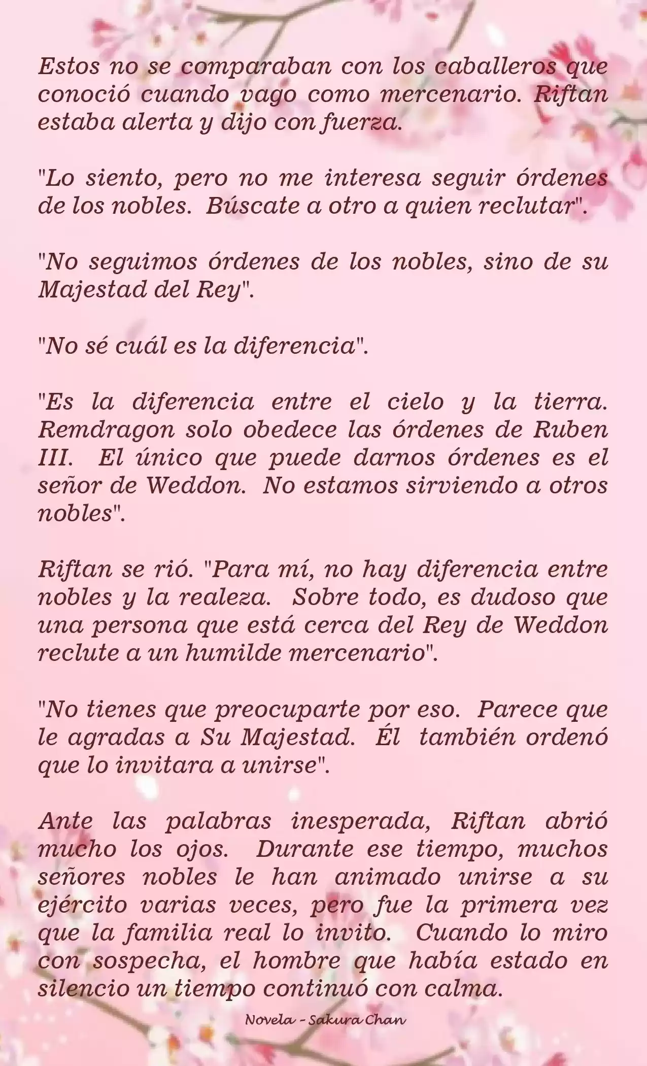 RIFTAN CALYPSE (Novela) capítulo 21, página 10