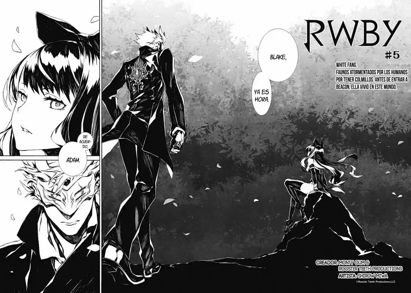 RWBY capítulo 5, página 3