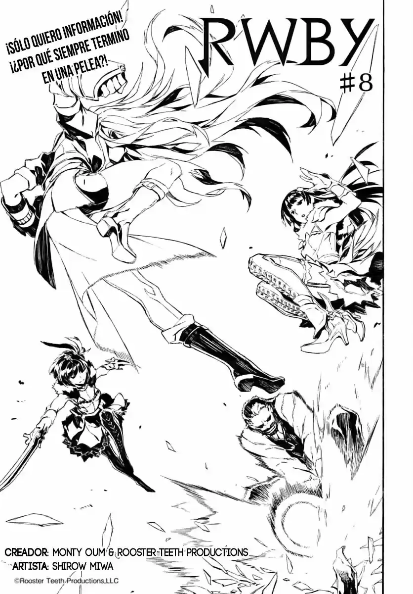 RWBY capítulo 8, página 2