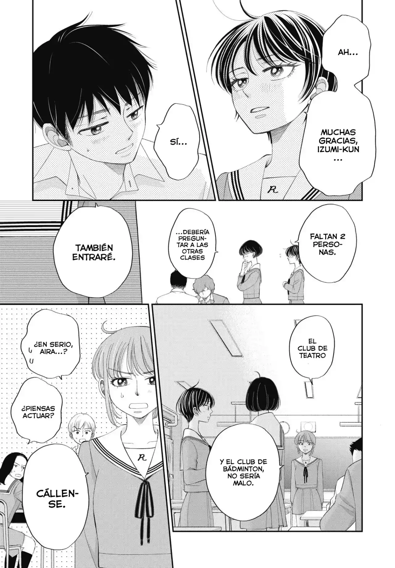 Seishun Protagonist capítulo 3, página 14